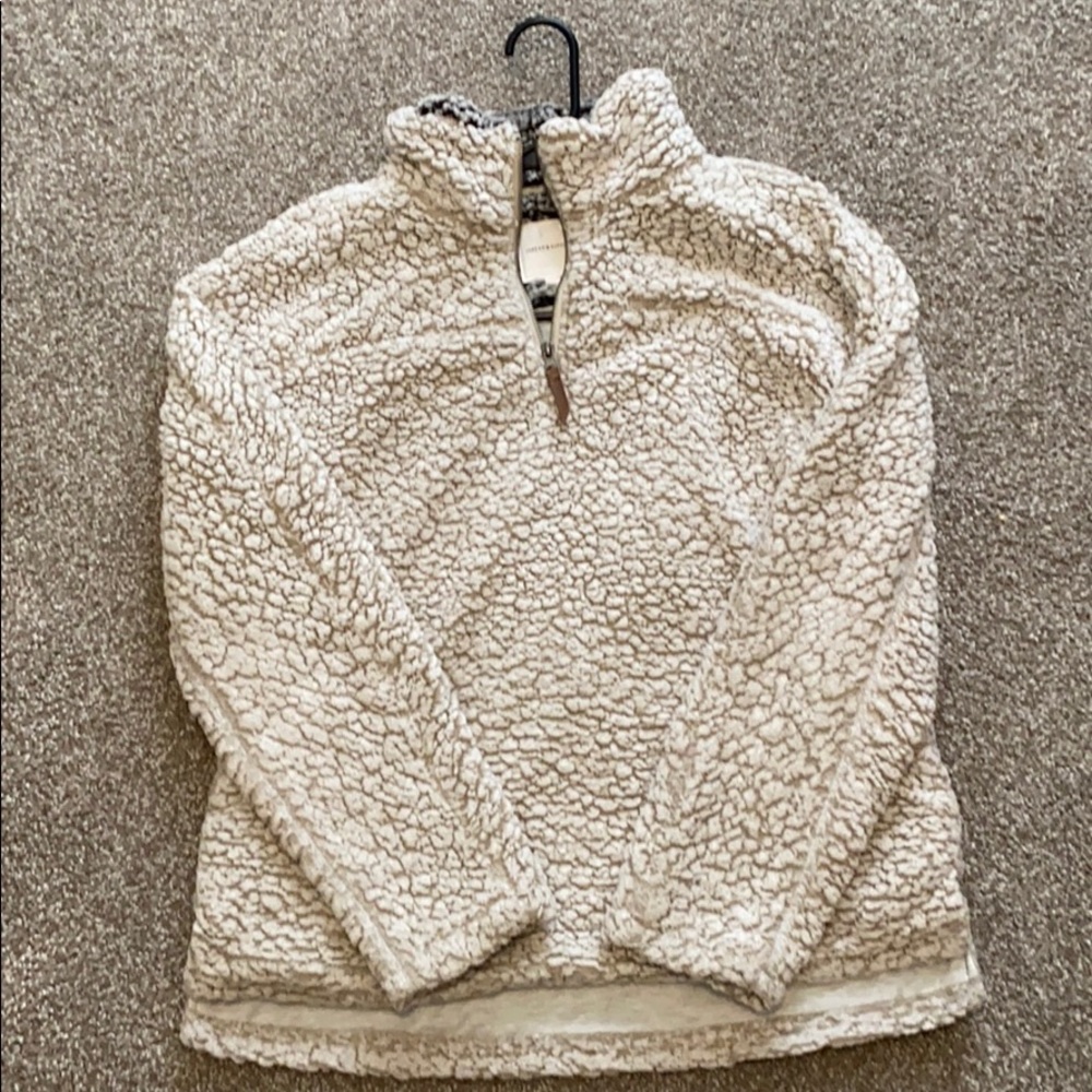 Super cozy Sherpa Teddy sweatshirt